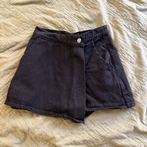 Unknown | women's small Black Women's jeans Skort 100% cotton